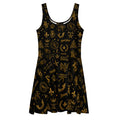 BlackStamp Eye of Chorus Skater Dress statement dress, product image 1