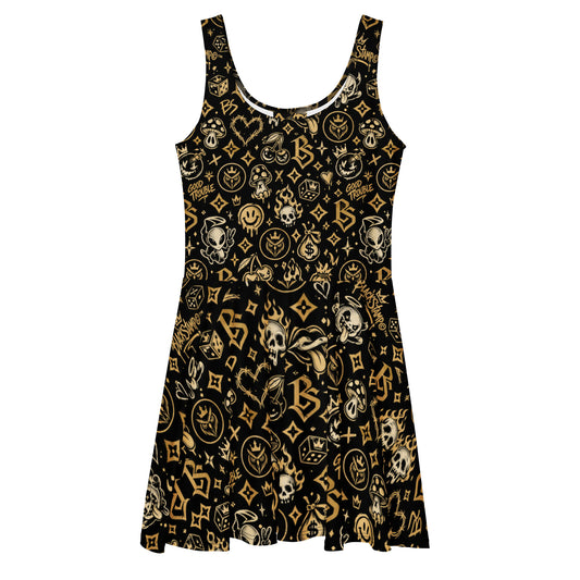 BlackStamp©™ Shadow Skater Dress 001 – Produktansicht 1