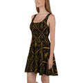 BlackStamp Ancient mythology Skater Dress statement dress, product image 1