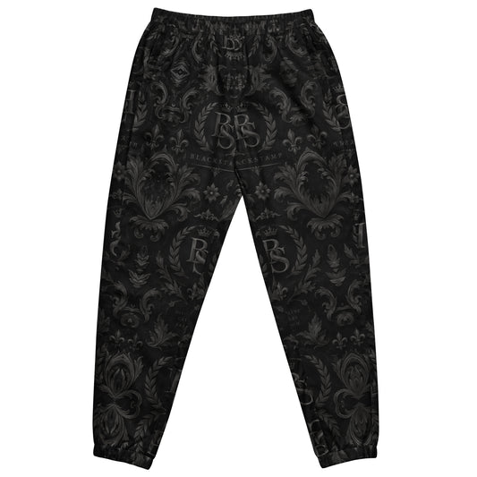 BlackStamp©™ Track Pants 002 in Schwarz – Vorderansicht