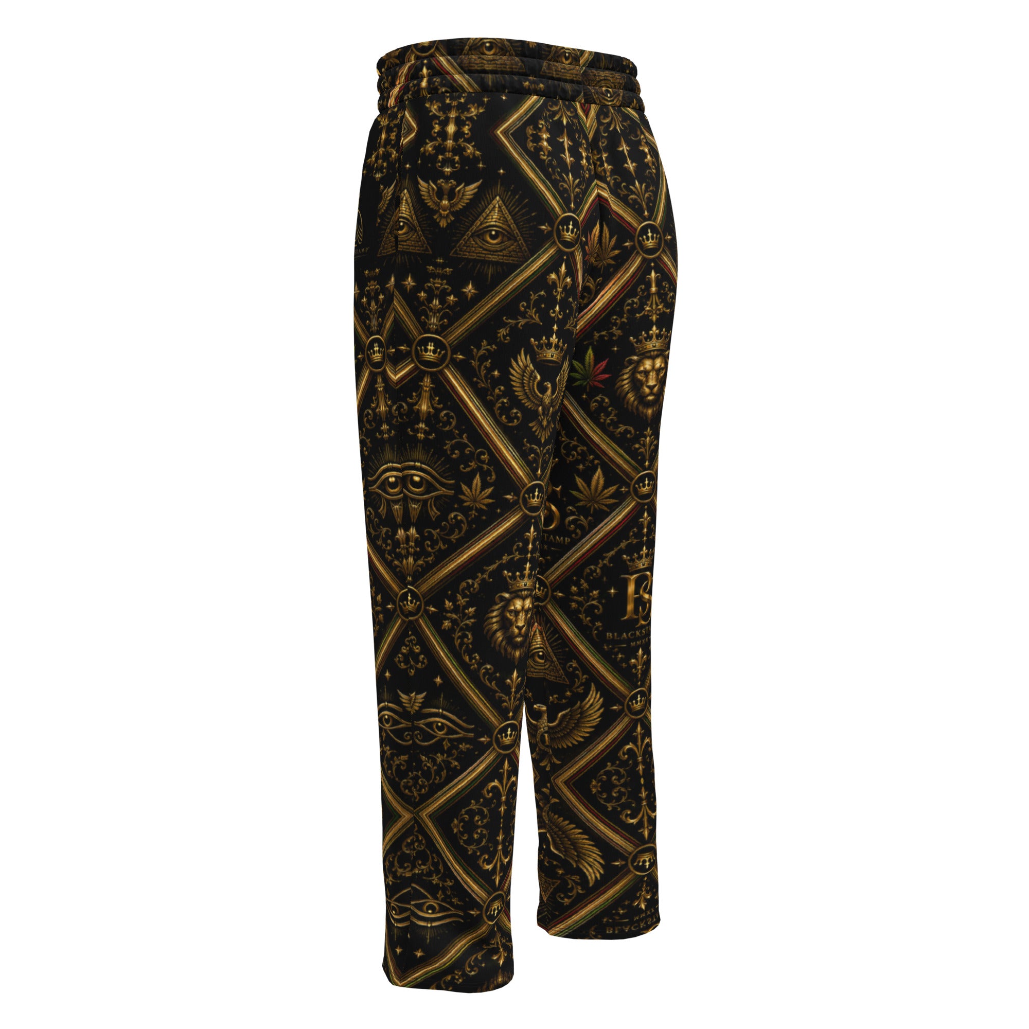 BlackStamp Ancient mythology Wide-leg joggers streetwear joggers, product image 2