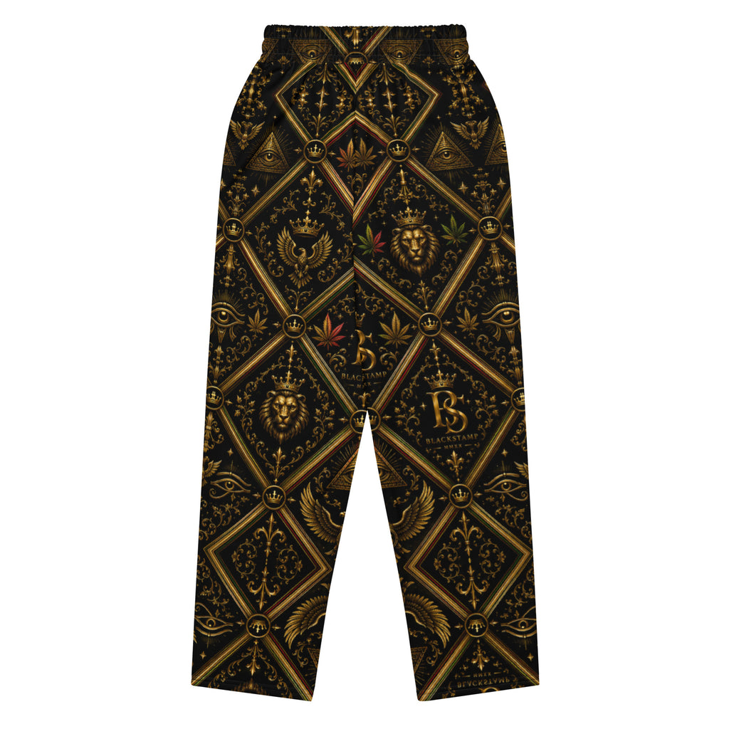 BlackStamp Ancient mythology Wide-leg joggers streetwear joggers, product image 4