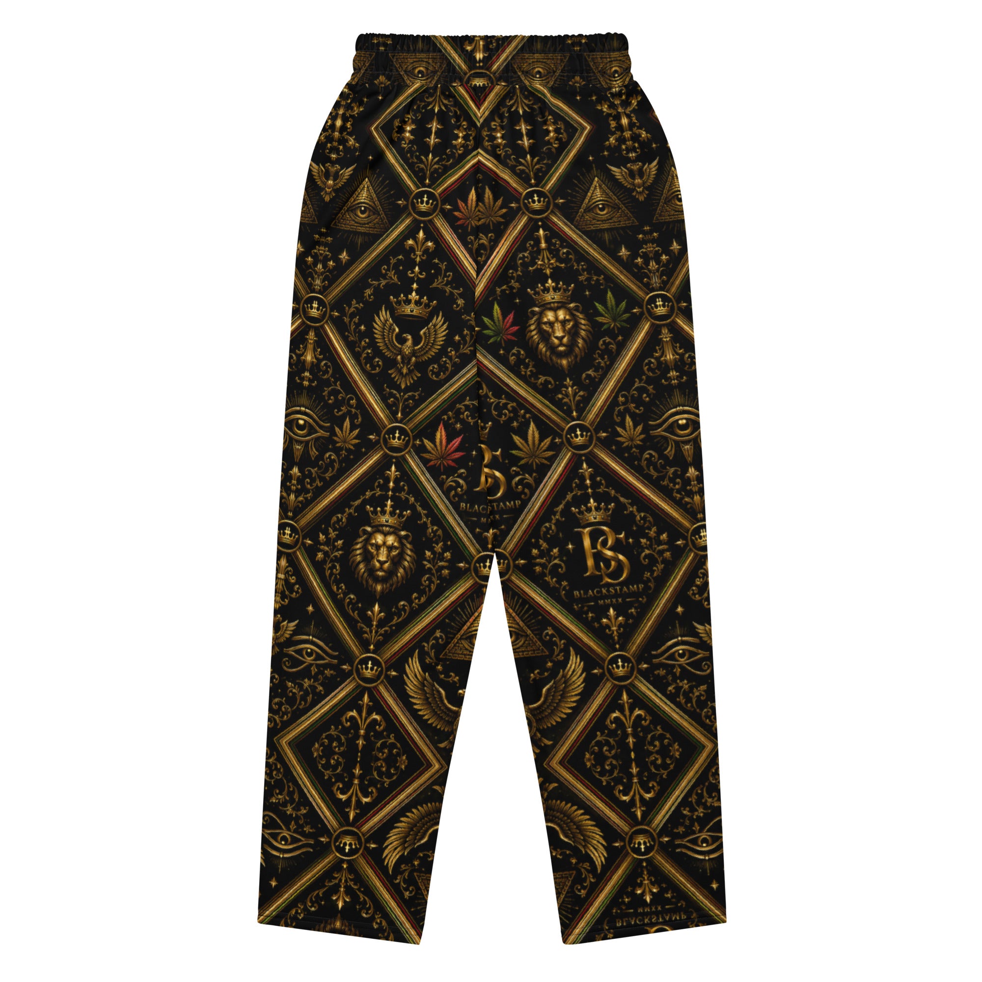 BlackStamp Ancient mythology Wide-leg joggers streetwear joggers, product image 4