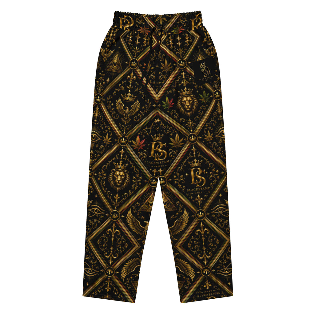 BlackStamp Ancient mythology Wide-leg joggers streetwear joggers, product image 3