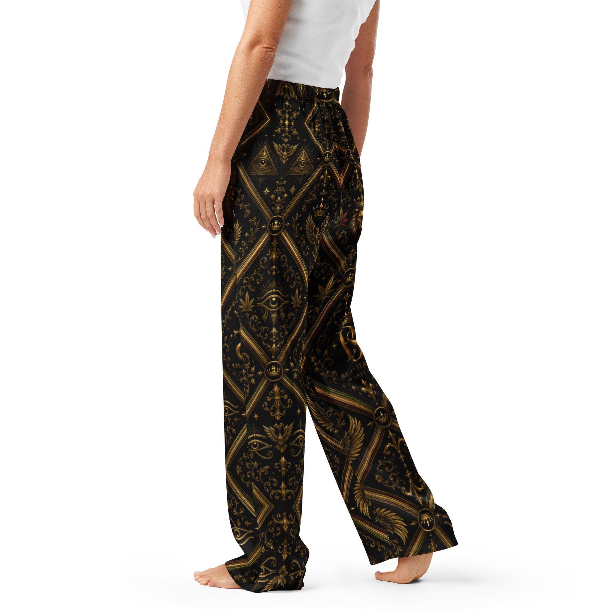 BlackStamp Ancient mythology Women’s pajama pants streetwear pants, product image 5
