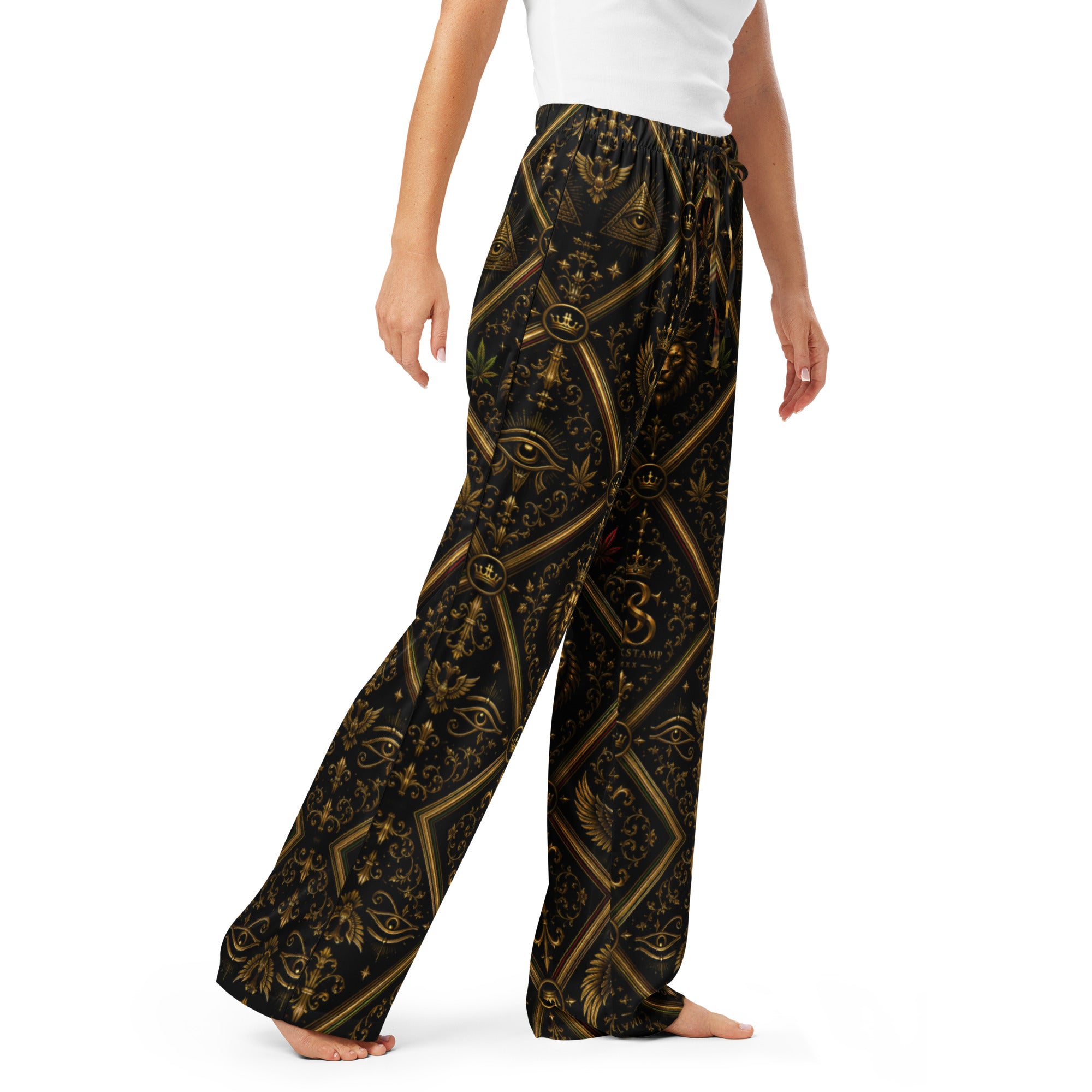 BlackStamp Ancient mythology Women’s pajama pants streetwear pants, product image 6