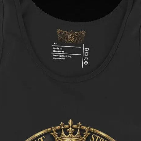 BlackStamp©™ Tank Top 1 — visible construction detail cropped from the original product photograph.