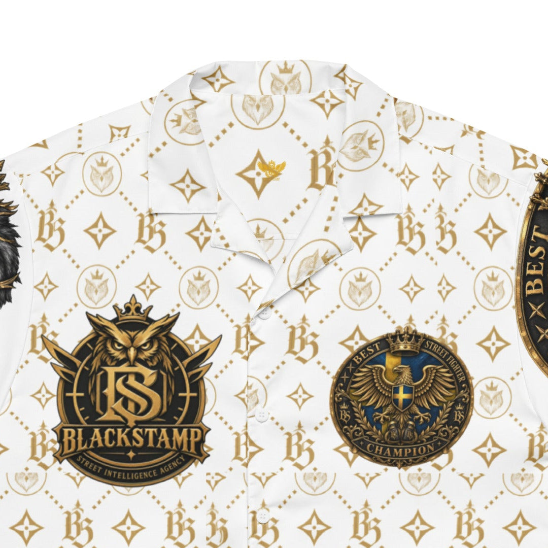 BlackStamp©™ Button Shirt 001 — visible construction detail cropped from the original product photograph.