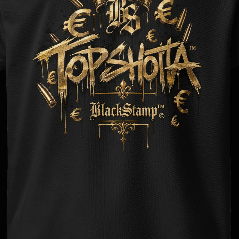 BlackStamp©™ Jersey 2 — artwork detail cropped from the original product photograph.