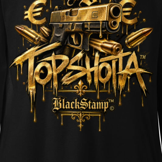 BlackStamp©™ Long Sleeve 2 — artwork detail cropped from the original product photograph.