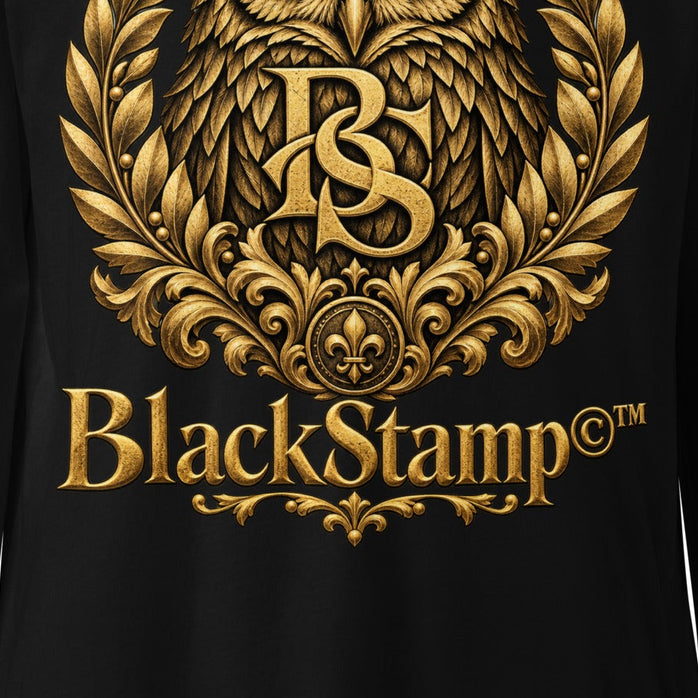 BlackStamp©™ Long Sleeve 3 — artwork detail cropped from the original product photograph.