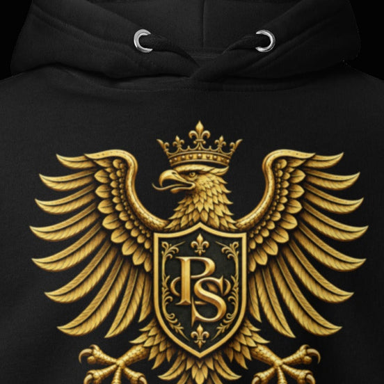BlackStamp©™ Hoodie 11 — visible construction detail cropped from the original product photograph.