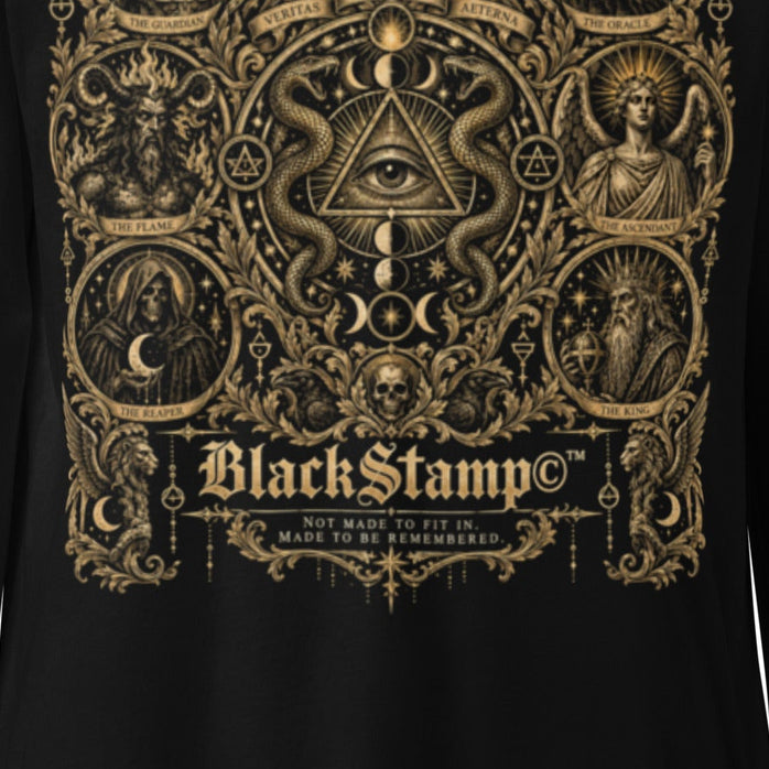 BlackStamp©™ Long Sleeve 4 — artwork detail cropped from the original product photograph.