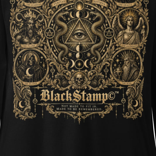 BlackStamp©™ Long Sleeve 4 — artwork detail cropped from the original product photograph.