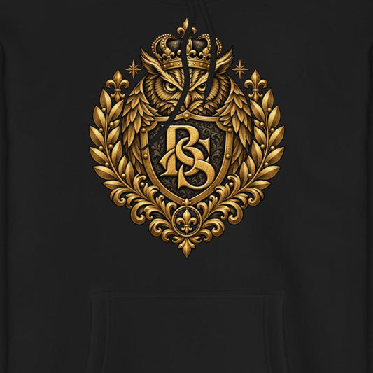 BlackStamp©™ Hoodie 14 — artwork detail cropped from the original product photograph.