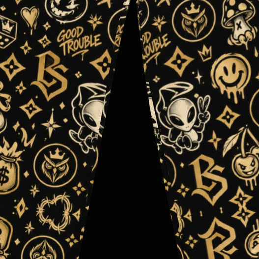 BlackStamp©™ Wide-Leg Pants 2 — visible construction detail cropped from the original product photograph.