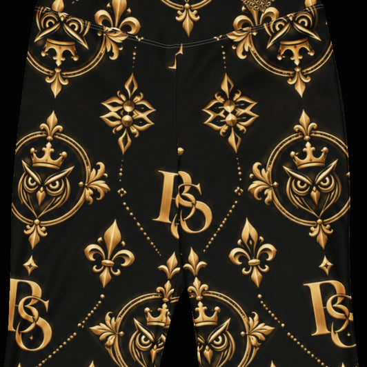 BlackStamp©™ Flare Leggings 1 — artwork detail cropped from the original product photograph.