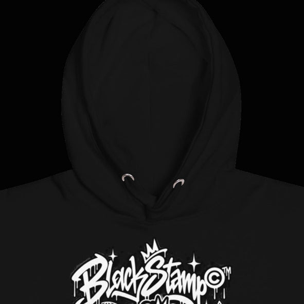 BlackStamp©™ Hoodie 15 — visible construction detail cropped from the original product photograph.