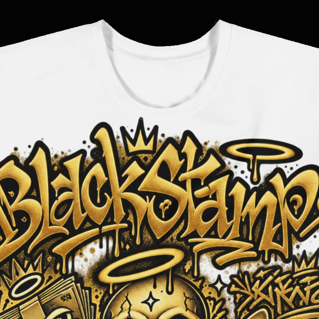 BlackStamp©™ T-Shirt 7 — visible construction detail cropped from the original product photograph.