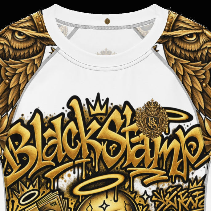 BlackStamp©™ Rash Guard 1 — visible construction detail cropped from the original product photograph.