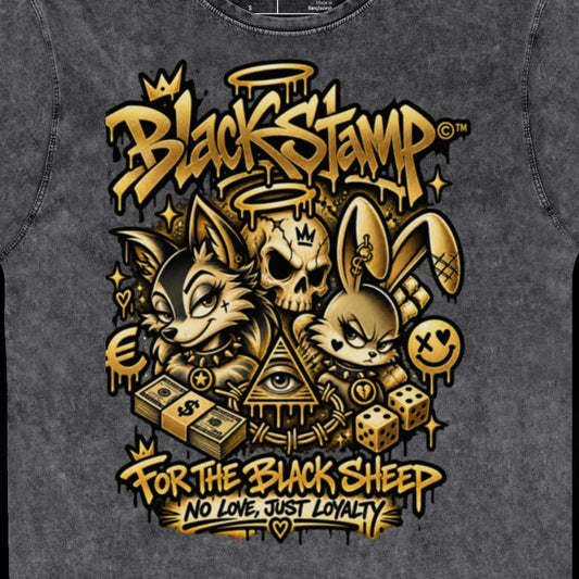 BlackStamp©™ T-Shirt 8 — artwork detail cropped from the original product image.