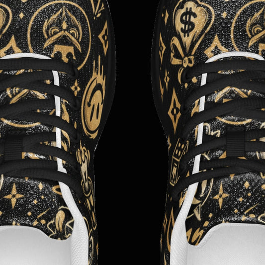 BlackStamp©™ Shadow Athletic Shoes — artwork detail cropped from the original product photograph.