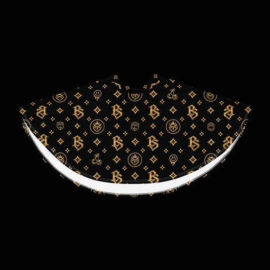 BlackStamp©™ Skater Skirt 1 — original product on a deep-black studio background.