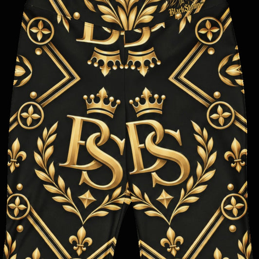 BlackStamp©™ Flare Leggings 2 — artwork detail cropped from the original product photograph.