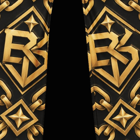 BlackStamp©™ Flare Leggings 3 — visible construction detail cropped from the original product photograph.