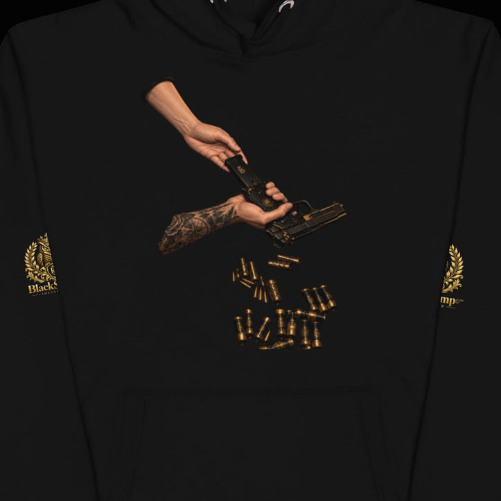 BlackStamp©™ Hoodie 20 — artwork detail cropped from the original product photograph.