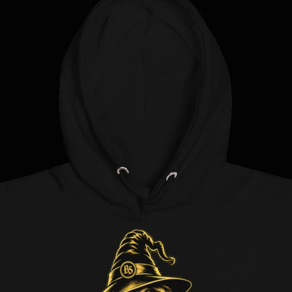 BlackStamp©™ Hoodie 26 — visible construction detail cropped from the original product photograph.