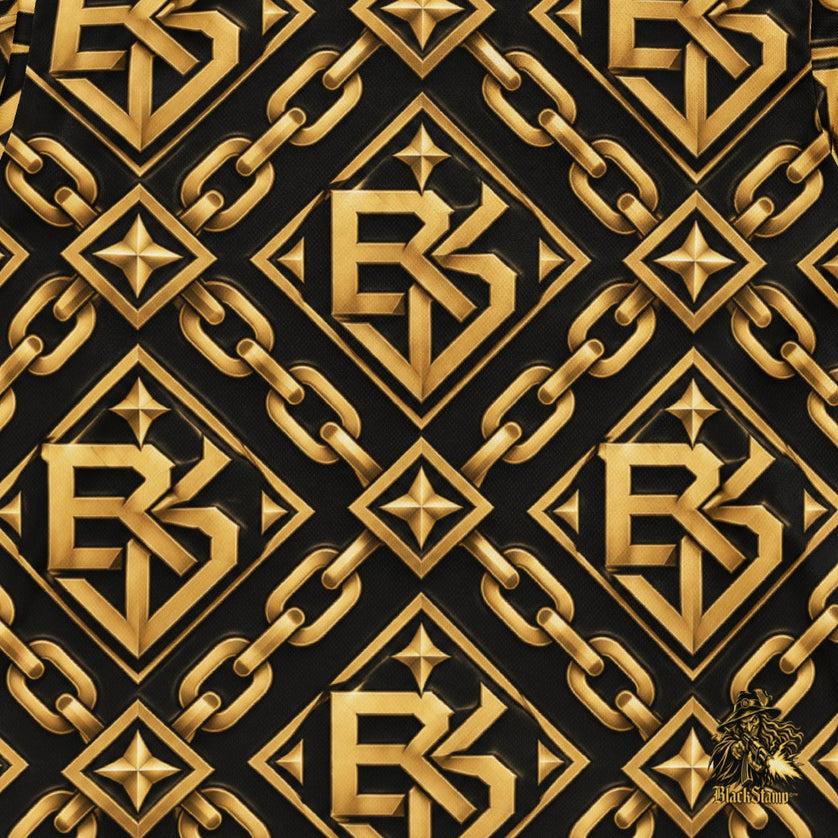 BlackStamp©™ Jersey 10 — artwork detail cropped from the original product photograph.