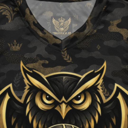 BlackStamp©™ Jersey 12 — visible construction detail cropped from the original product photograph.