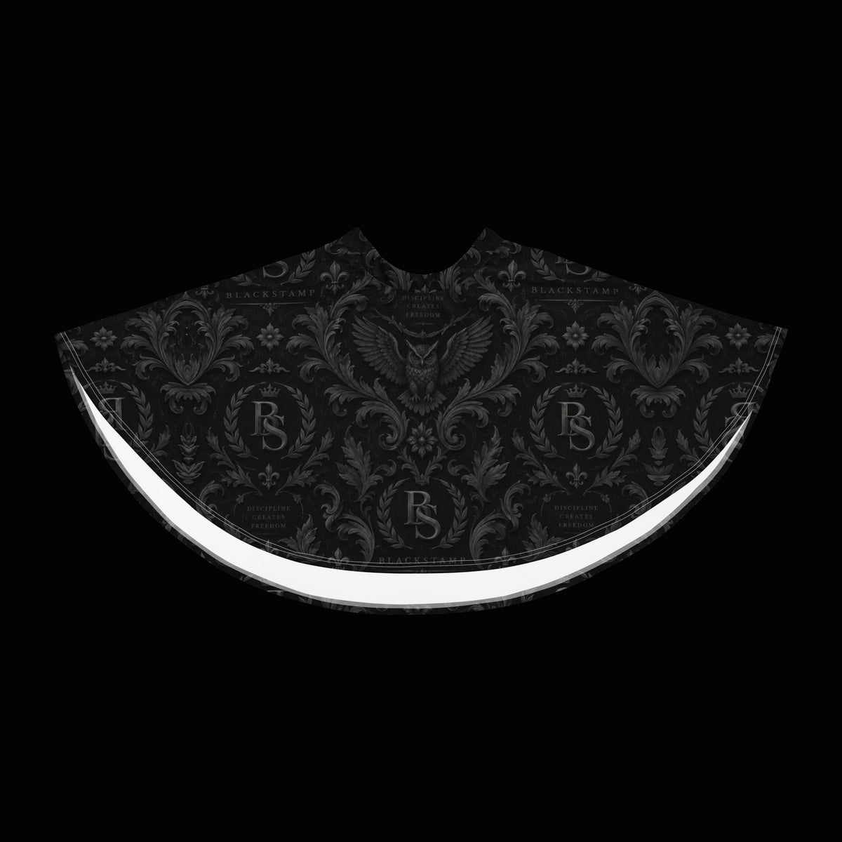 BlackStamp©™ Skater Skirt 2 — original product on a deep-black studio background.