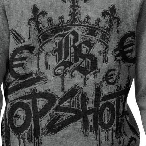 BlackStamp©™ Sweater 1 — artwork detail cropped from the original product photograph.