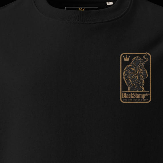 BlackStamp©™ Sweatshirt 4 — visible construction detail cropped from the original product photograph.