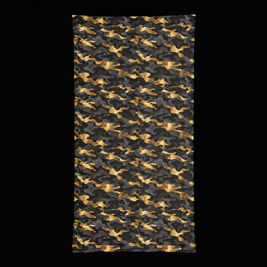 BlackStamp©™ Face Mask 003 — complete product view on a deep-black studio background.