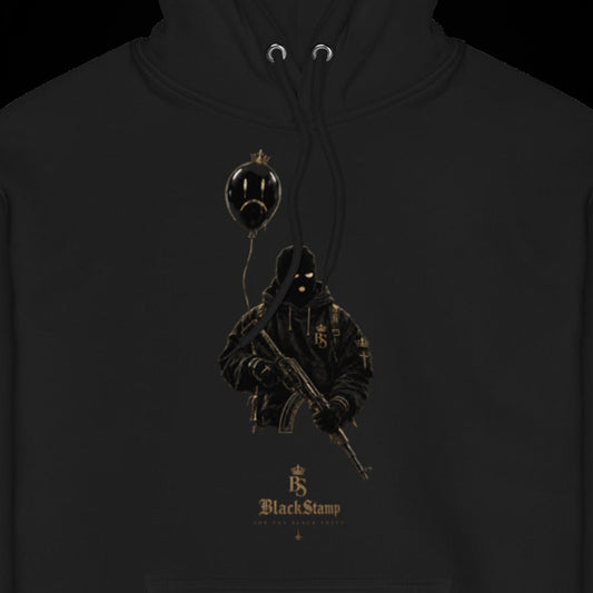 BlackStamp©™ Hoodie 1 — artwork detail cropped from the original product image.