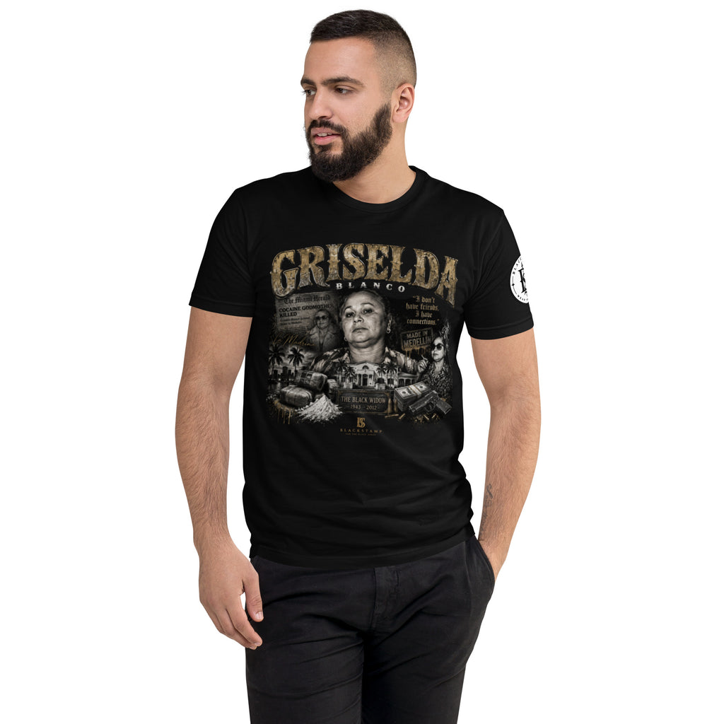 BlackStamp Griselda Blanco Short Sleeve T-shirt graphic t-shirt, product image 17