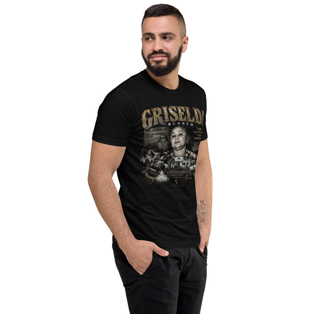 BlackStamp Griselda Blanco Short Sleeve T-shirt graphic t-shirt, product image 49