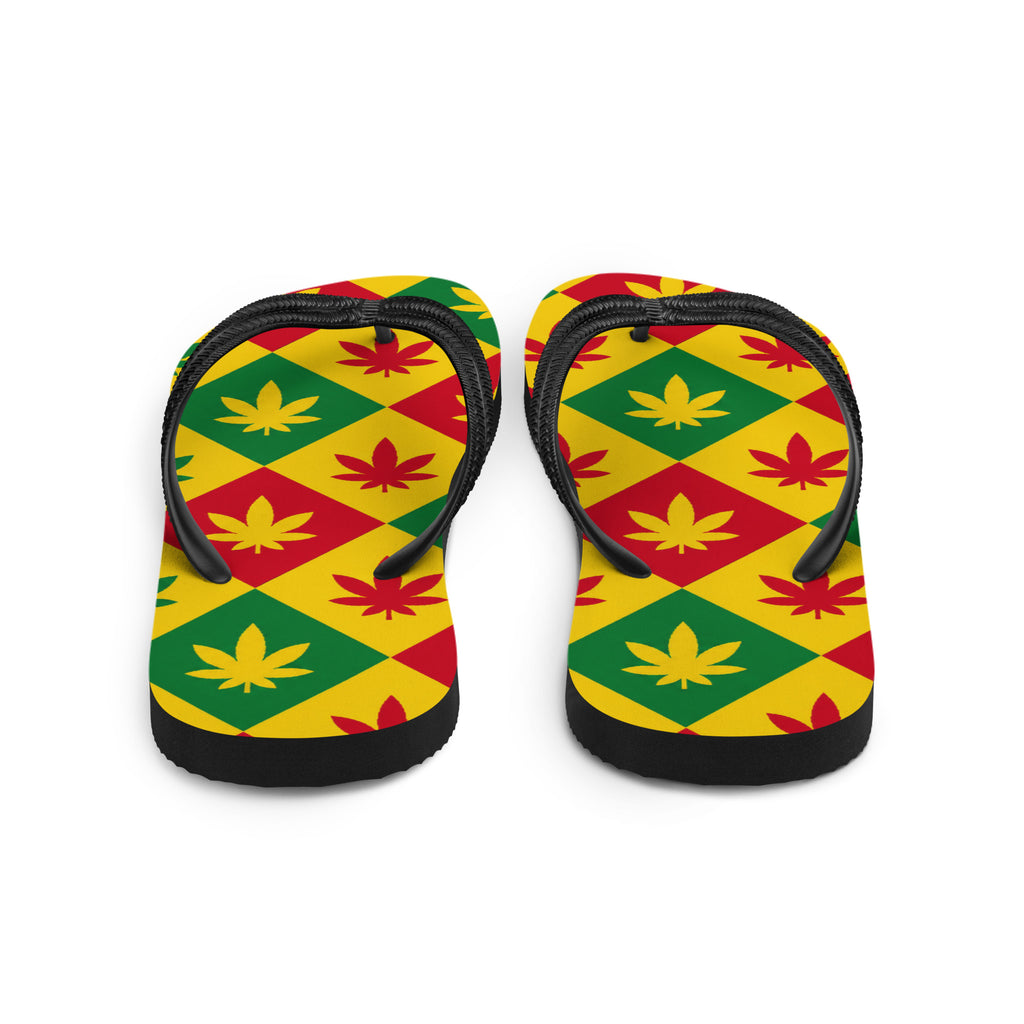 BlackStamp 420 Blaze it Flip-Flops designer flip-flops, product image 2