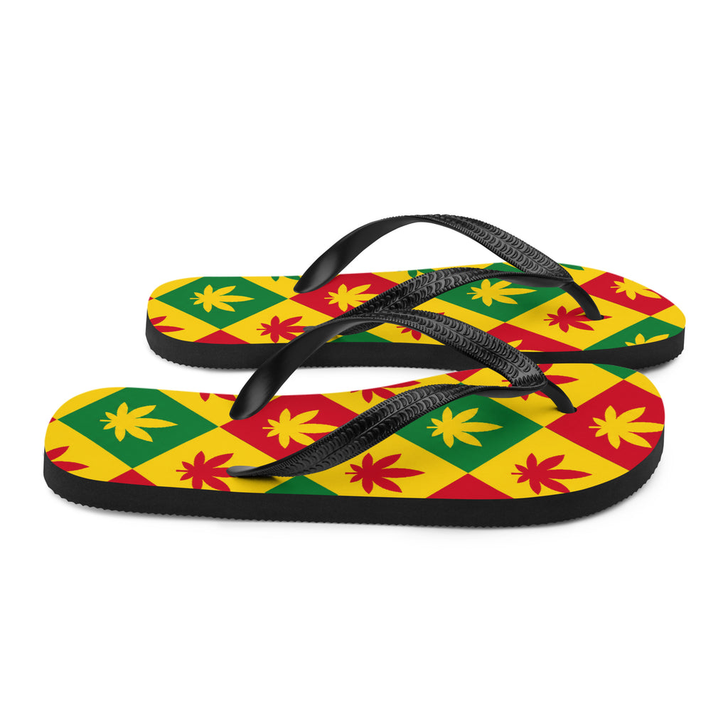 BlackStamp 420 Blaze it Flip-Flops designer flip-flops, product image 5