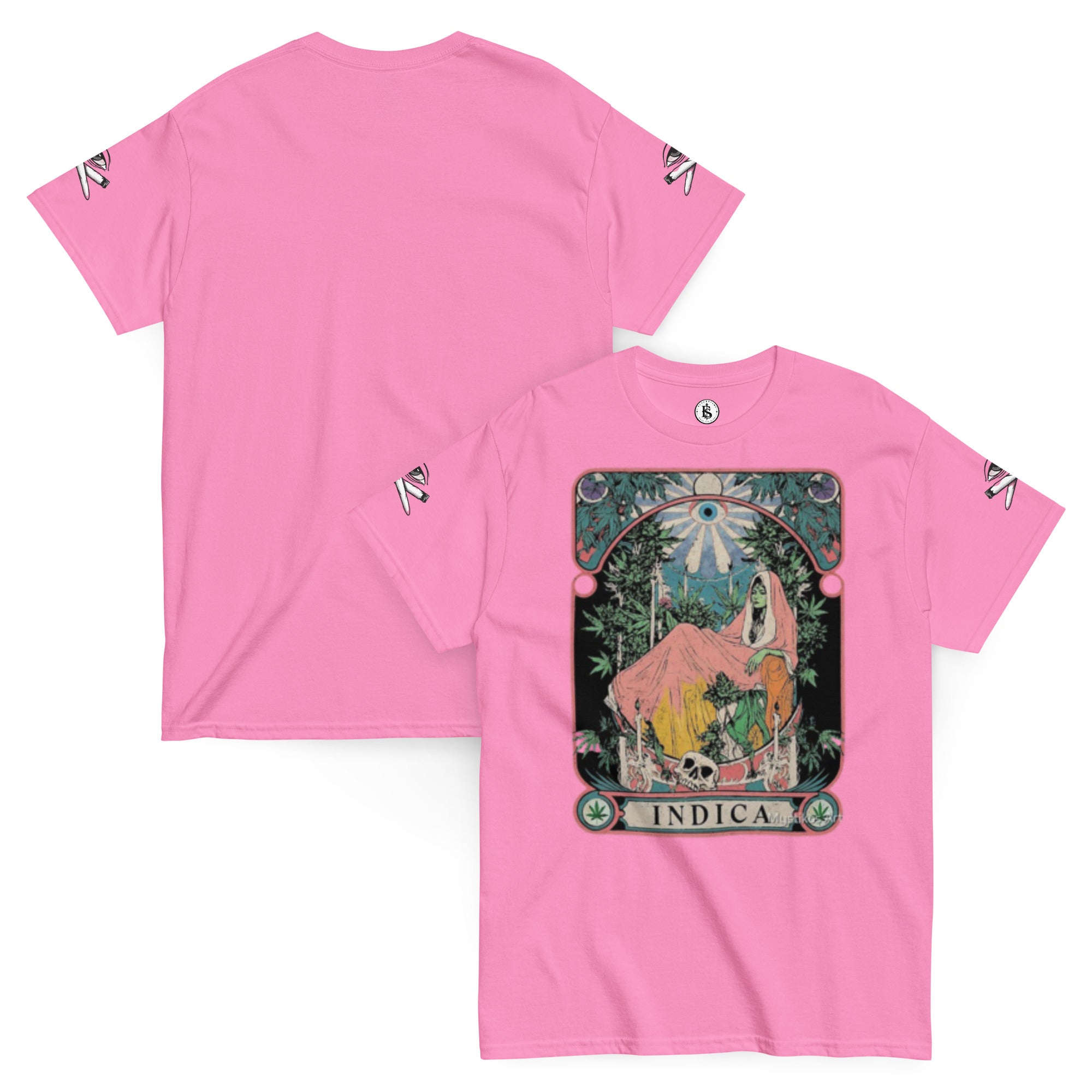 BlackStamp Empress of Indica Tarot Card Unisex classic tee graphic t-shirt, product image 42