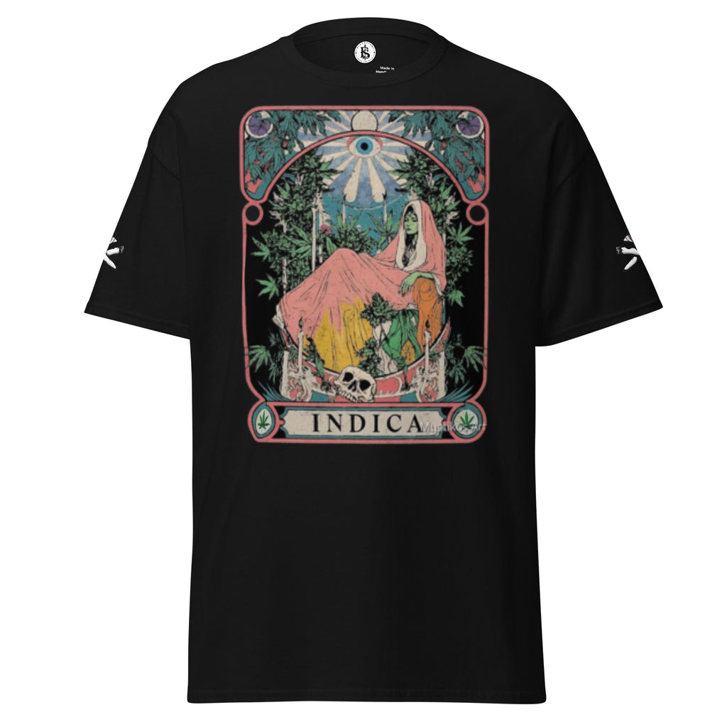 BlackStamp Empress of Indica Tarot Card Unisex classic tee graphic t-shirt, product image 1