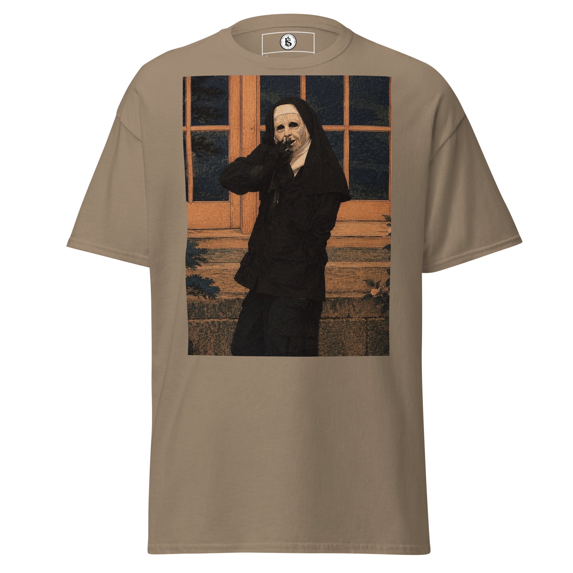 BlackStamp Gangster Nun classic tee graphic t-shirt, product image 41