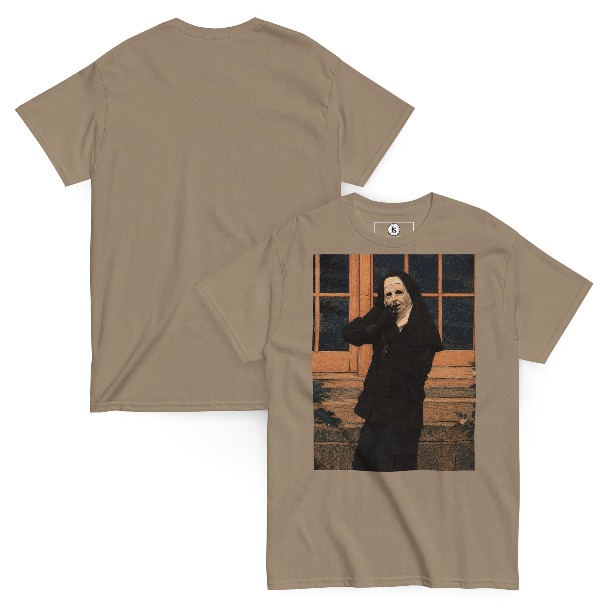 BlackStamp Gangster Nun classic tee graphic t-shirt, product image 51