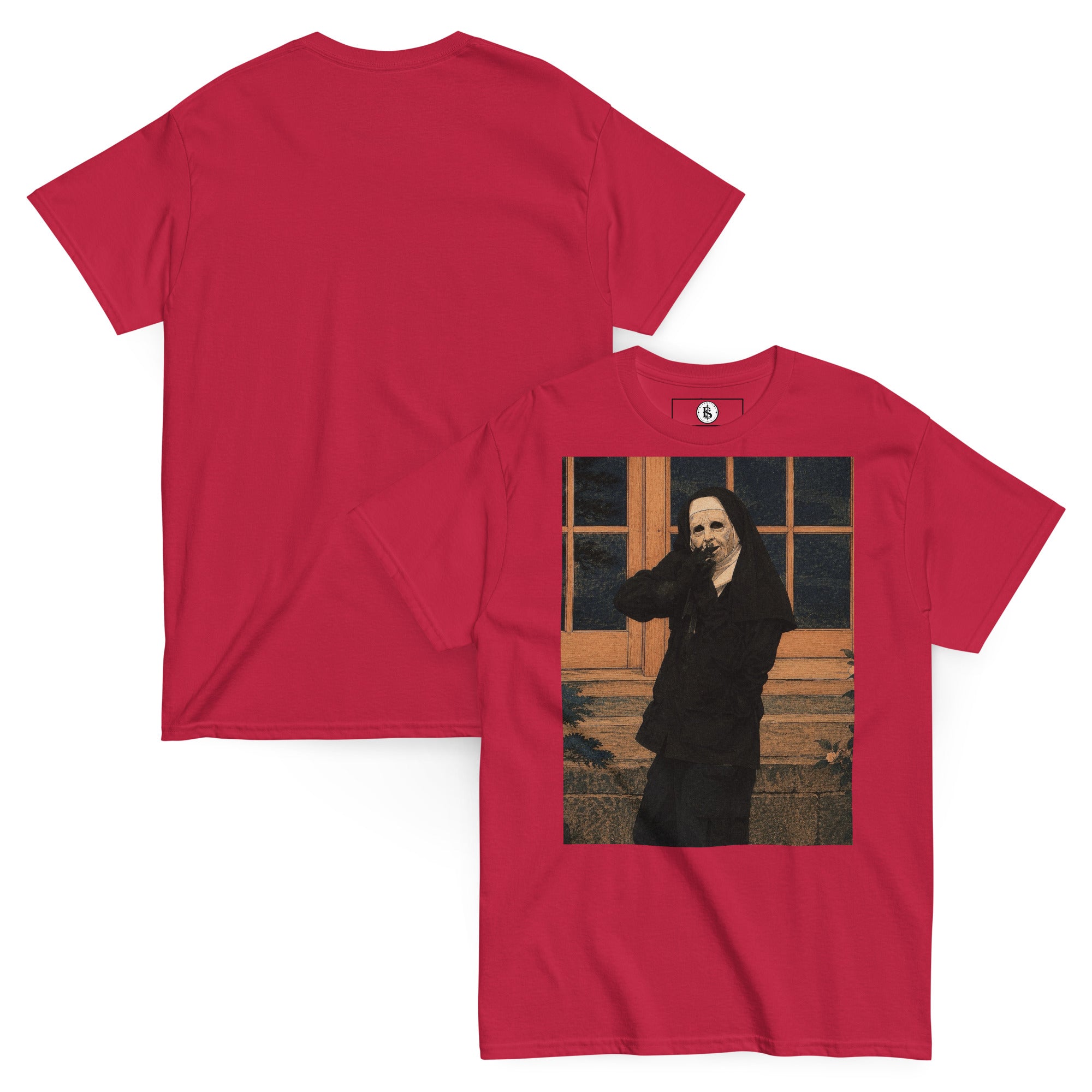 BlackStamp Gangster Nun classic tee graphic t-shirt, product image 47