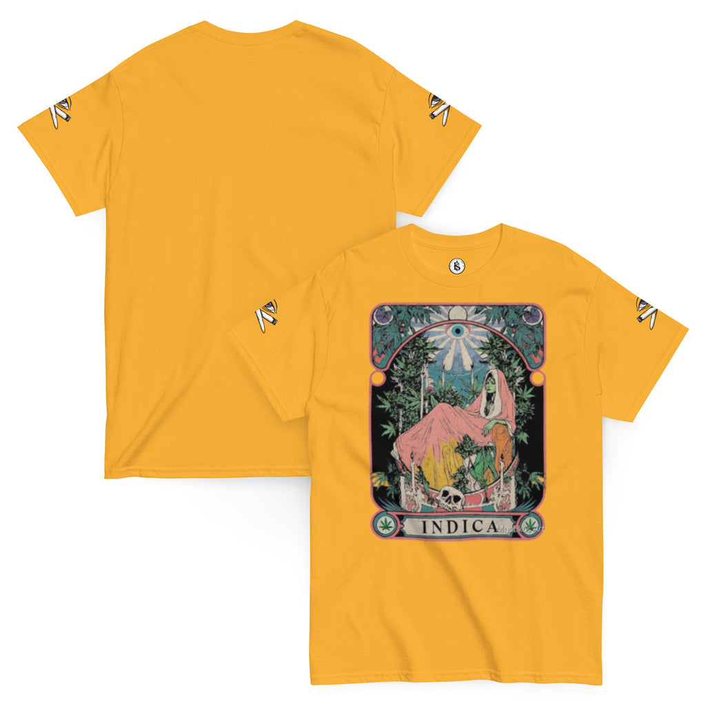 BlackStamp Empress of Indica Tarot Card Unisex classic tee graphic t-shirt, product image 43