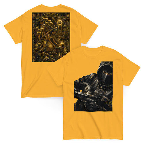 BlackStamp Ancient mythology Gunman Unisex classic tee graphic t-shirt, product image 1