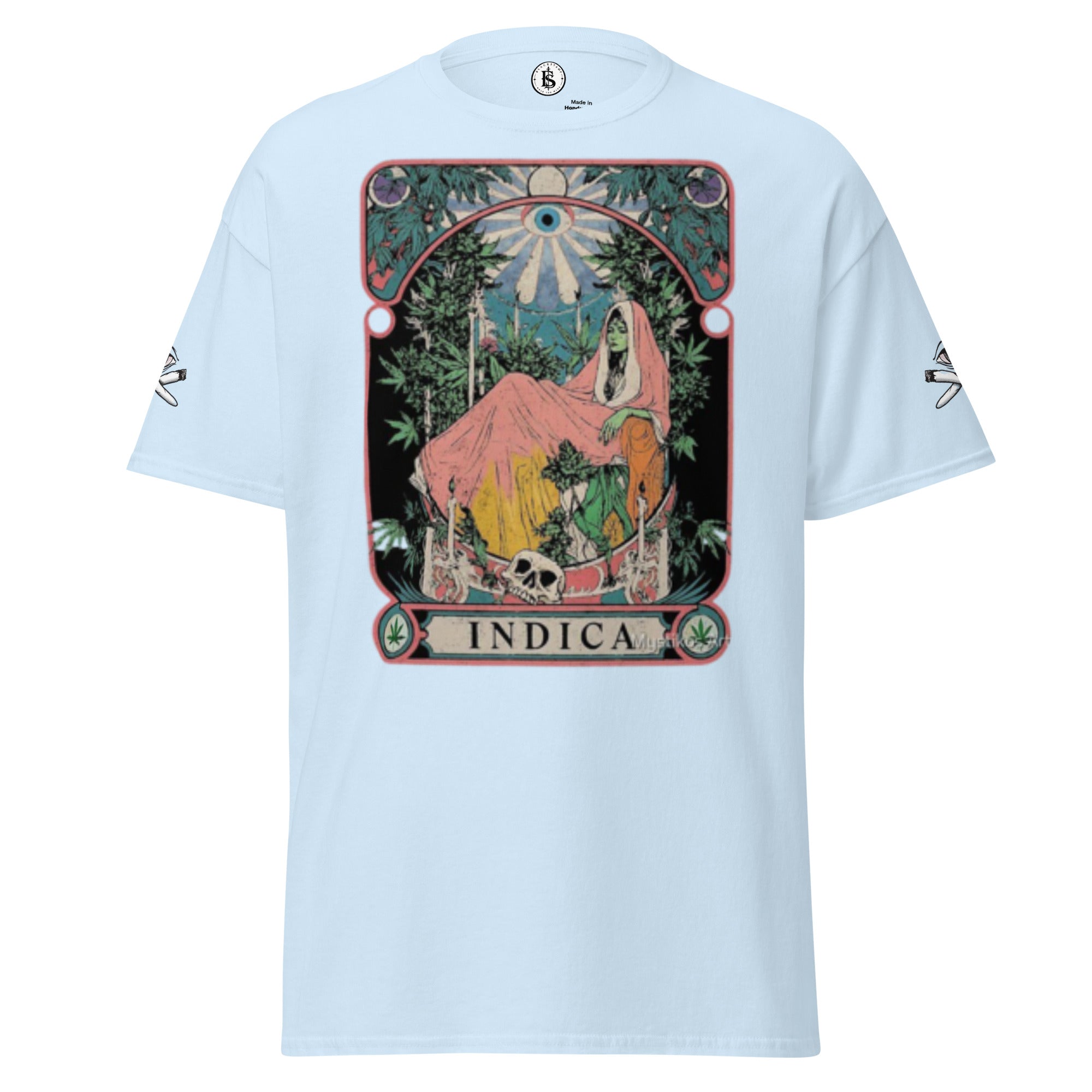 BlackStamp Empress of Indica Tarot Card Unisex classic tee graphic t-shirt, product image 35